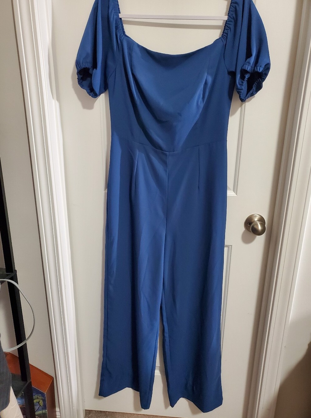 Lilly Pulitzer Navy Blue Wide Leg Jumpsuit Size 8